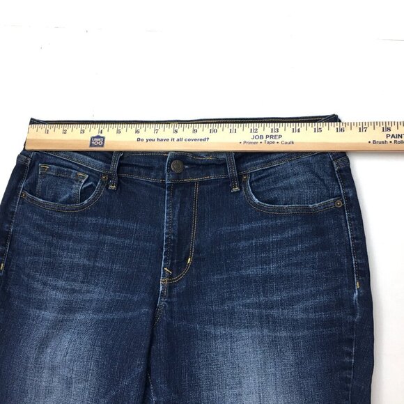 Old Navy Women's Jeans Curvy Bootcut Mid Rise Stretch size 10 length 30" - Picture 4 of 9